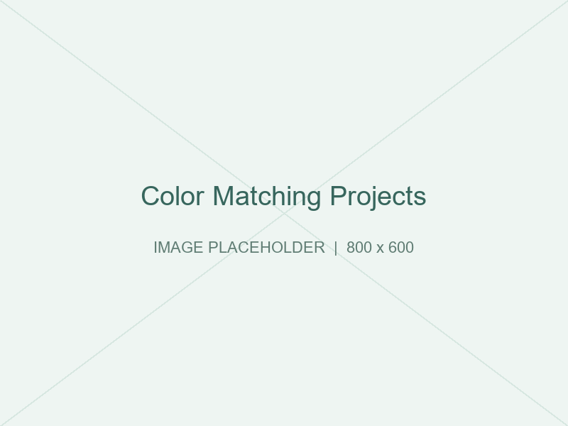 Color Matching Projects
